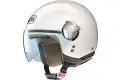 Casco moto Nolan N20 Traffic Classic bianco