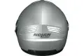 Casco moto jet Nolan N43 Classic N-Com platinum silver