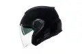 Casco Jet Nolan N40-5 Classico Nero Lucido