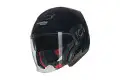 Casco Jet Nolan N40-5 Classico Nero Lucido
