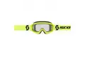 Occhiali cross Scott Primal clear Giallo Nero lente chiara