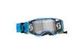 Occhiali cross Scott Prospect WFS Blu Nero lente chiara