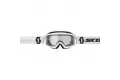 Occhiali cross Scott Split OTG Bianco lente chiara