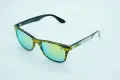 Occhiali Eyerise DL-3 RC4199 Nero Oro lente specchio azzurro giallo