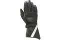 Guanti moto pelle Alpinestars Overland Drystar neri