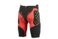 Pantaloncini protettivi Alpinestars Sequence Pro Shorts nero rosso