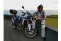 Pantaloni moto touring Befast TOURING PANT CE certificati 3 strati Nero Grigio