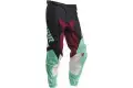 Pantaloni cross Thor Pulse Air FACTOR S20 Nero Verde Menta