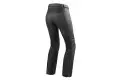 Pantaloni moto donna pelle e tessuto Rev'it Ignition 3 Ladies Nero