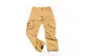 Pantaloni moto Motto FMJ con rinforzi in Kevlar kaki