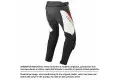 Pantaloni moto pelle allungati Alpinestars MISSILE v2 Nero