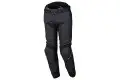 Pantaloni moto pelle touring Macna Commuter nero