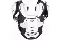 Pettorina protettiva cross Leatt Chest Protector GPX 5.5 Pro Bianco