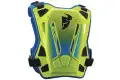 Pettorina Protettiva Thor Guardian Mx Roost Deflector Verde Fluo Blu