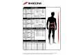 Protezione schiena Zandonà HYBRID BACK PRO RS x6 Blu