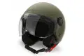 Casco jet Befast Rapid Verde Militare Opaco