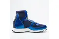 Scarpe moto Blauer HT01 blu scuro blu suola bianca