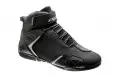 Scarpe moto donna Ixon GAMBLER WP LADY Nero Argento