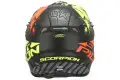 Casco cross Scorpion VX 20 Air Magnus Nero Arancio Giallo