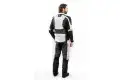 Pantaloni moto touring Befast VICTORY PANT CE certificati 3 strati Nero Grigio chiaro