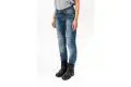 Jeans moto donna Carburo TORIN Lady CE Certificati con fibra aramidica Blu Stonewash