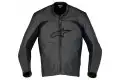 Giacca moto pelle Alpinestars SP Leather nera