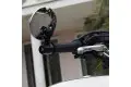 Specchio retrovisore universale FAR Bar end 7629 omologato biposizione destro o sinistro Alluminio