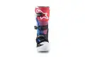 Stivali cross bambino Alpinestars TECH 7 S Bianco Nero Arcobaleno