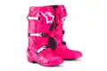 Stivali Cross Donna Alpinestars Tech 10 Rosa Bianco