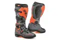 Stivali cross Tcx Comp Evo Michelin grigio arancio fluo