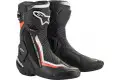 Stivali racing Alpinestars SMX PLUS V2 Nero Bianco Rosso