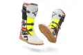 Stivali moto unisex Stylmartin IMPACT PRO.2 Bianco/Rosso/Giallo Fluo.
