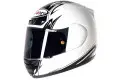 Casco moto integrale Suomy Apex 60's Legend bianco