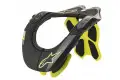 Supporto collo Alpinestars BNS TECH-2 Nero Giallo Fluo