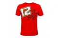 T-Shirt VR46 BEZZECCHI 12 Rosso