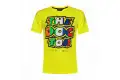T-Shirt VR46 STRIPES THE DOCTOR Giallo