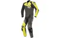 Tuta moto pelle intera Alpinestars GP PLUS VENOM nero giallo fluo grigio