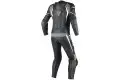 Tuta moto pelle traforata divisibile Dainese Laguna Seca D1  nero antracite