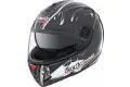 Casco moto Caberg V2 407  Fluid nero-bianco