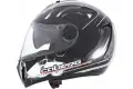 Casco moto Caberg V2 407  Fluid nero-bianco