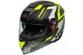 Casco integrale Premier VYRUS EMY9 BM Nero Giallo