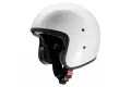 Casco jet Carburo Urban Class in fibra Bianco
