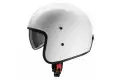 Casco jet Carburo Urban Class in fibra Bianco