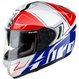 Casco integrale Airoh ST 701 grafica Way rosso, bianco e verde - Magazzini  Rossi