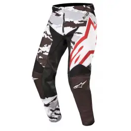 Pantaloni cross Alpinestars RACER TACTICAL Nero Grigio Camo