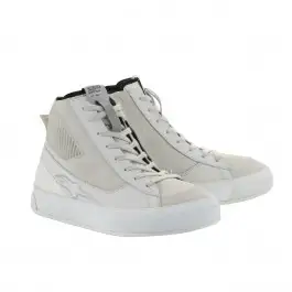 Scarpe moto donna STELLA STATED PODIUM Bianco Grigio freddo