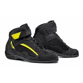 Scarpe moto Sidi DUNA nero giallo fluo