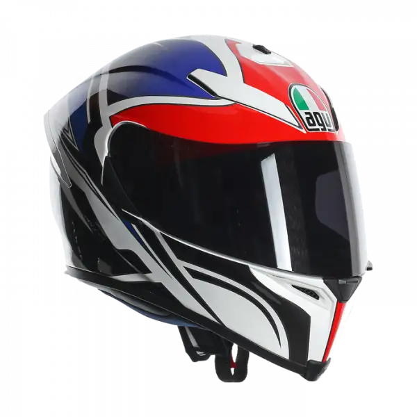 Casco integrale AGV K5 Roadracer Bianco Rosso Blu