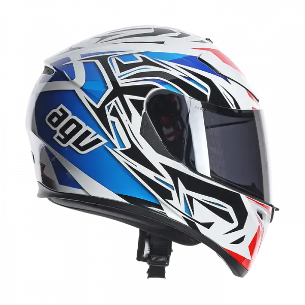 Casco integrale Agv K-3 SV rookie bianco blu rosso