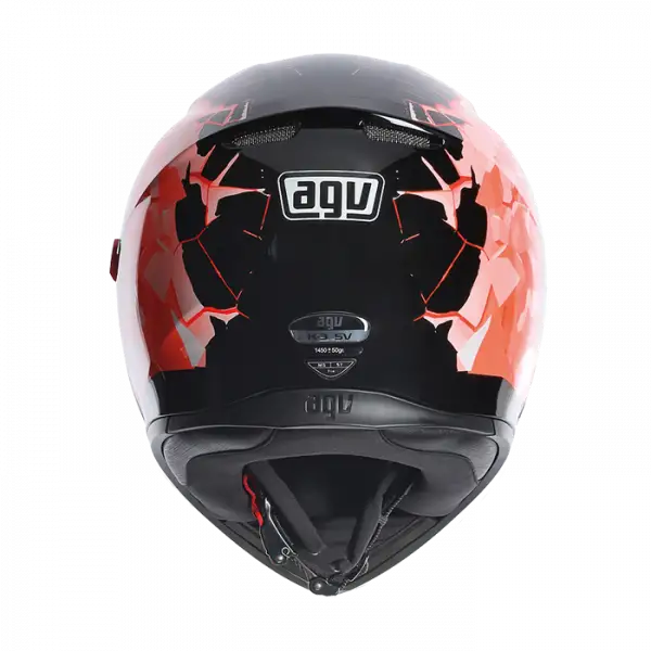 Casco integrale Agv K-3 SV fullbomb arancione